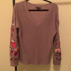 American eagle size M sweater floral